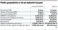 Polska gospodarka w rok po wybuchu kryzysu