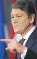 Prezydent Wiktor Juszczenko przyznaje, że są małe szanse, by do Polski popłynęła ropa rurociągiem Odessa–Brody Fot. Bloomberg