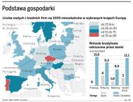 Małe i średnie przedsiębiorstwa stanowią kościec gospodarki Europy