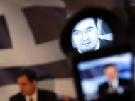 Grecki minister finansów Giorgios Papakonstantinu 