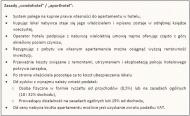Zasady „condohotel” - „aparthotel”