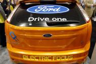 Ford Focus Electric na pokazie Plug-In 2010 w San Jose w USA. Fot. Tony Avelar/Bloomberg