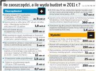 Budżet 2011: Milion do miliona, czyli rządowe łatanie dziurawej kasy