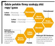 Surowcowa gorączka wśród polskich firm - sprawdź, gdzie szukają ropy i gazu