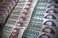 Węgierski bank centralny przerabia zużyte forinty na brykiety