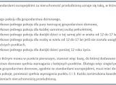 Nieruchomości przeludnione wg. standardów europejskich