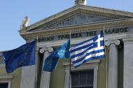 Siedziba Narodowego Banku Grecji, fot. Angelos Tzortzinis/Bloomberg