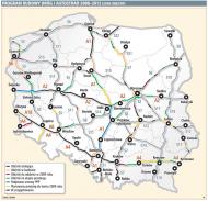 Program budowy dróg i autostrad 2008–2012 (stan obecny)