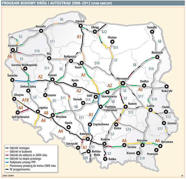 Polska bije rekordy w budowie dróg