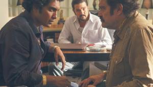 Diego Luna (w środku) jako Félix Gallardo, król meksykańskiego narkobiznesu fot. Carlos Somonte/Netflix(2)