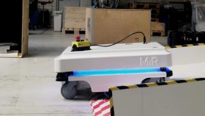 Autonomiczne roboty mobilne testowane w fabryce MiR