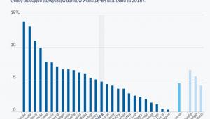 Praca zdalna EU (graf. Obserwator Finansowy)